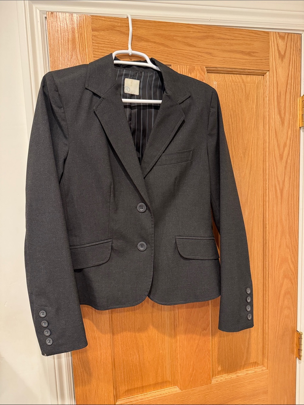 La Redoute Classic Dark Grey Women’s Blazer Jacket